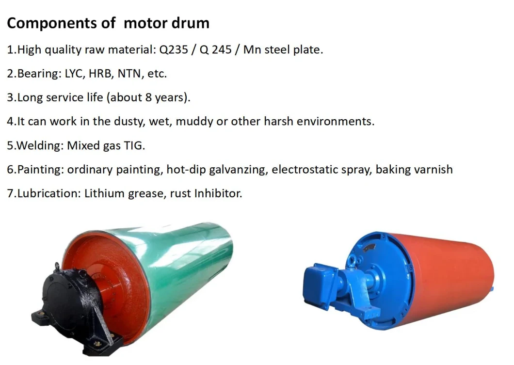 Heavy Steel Conveyor Drum Used in Cement Works