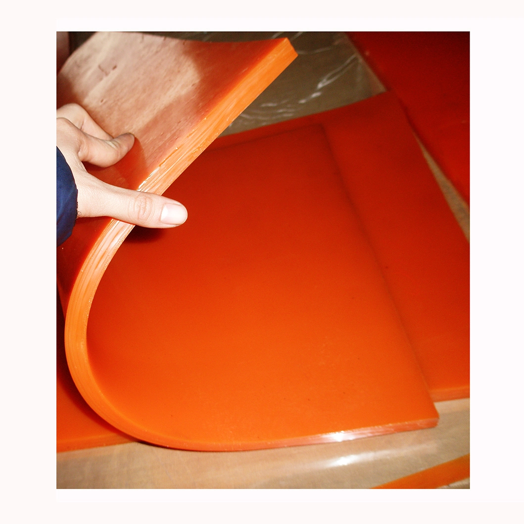 Wear Resistant Polyurethane Rubber Skirt for Belt Conveyor PU Skirting Sheet