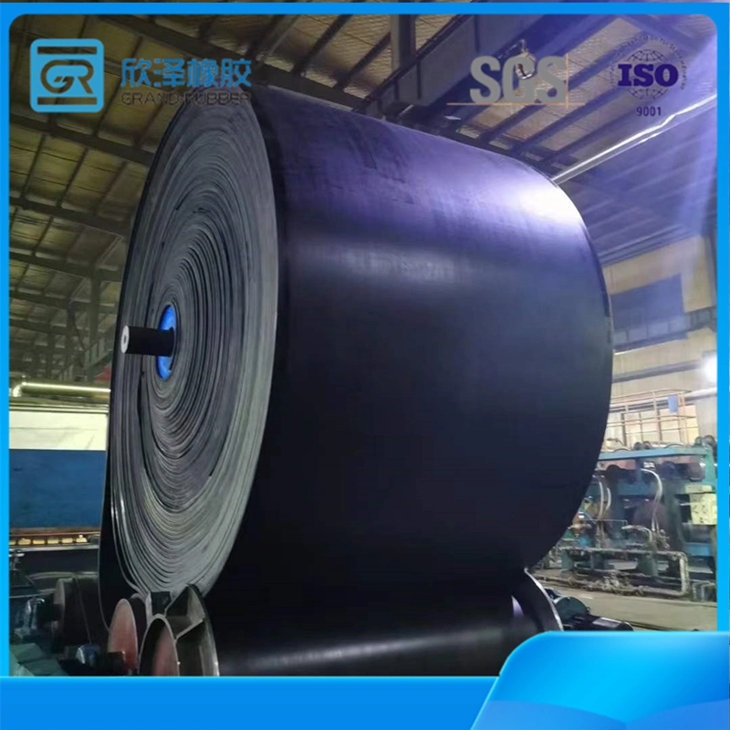 China Flat Heavy Duty Industrial Endless Ep300 Rubber Conveyor Belt for Coal/Cement Transportation