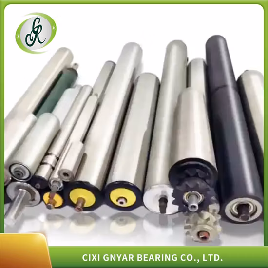 中国工場価格スチール/ゴム/HDPE コンベヤ ベルト プーリー、ベアリング キャリア チャネル、石炭/穀物/港/コンクリート プラント用リターン インパクト コンベヤ アイドラー プーリー