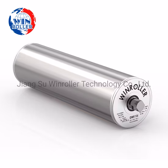 熱い販売 Winroller ステンレス鋼コンベヤー ローラー倉庫コンベヤー用 PU スリーブ付き